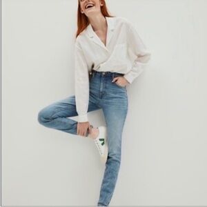 Frank & Oak Kim Slim High Rise Jean